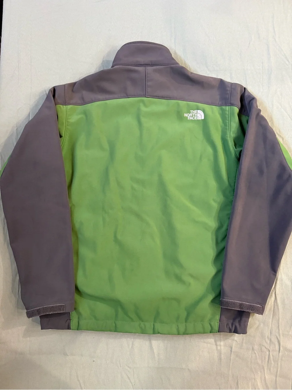 Men's The North Face Soft Shell Full Zip Jacket Green L